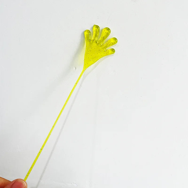 Glittery Sticky Fun Hands