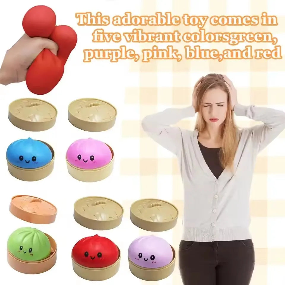 Rainbow Squeeze Therapy Ball