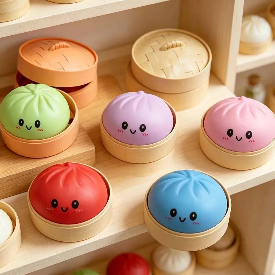 Rainbow Squeeze Therapy Ball