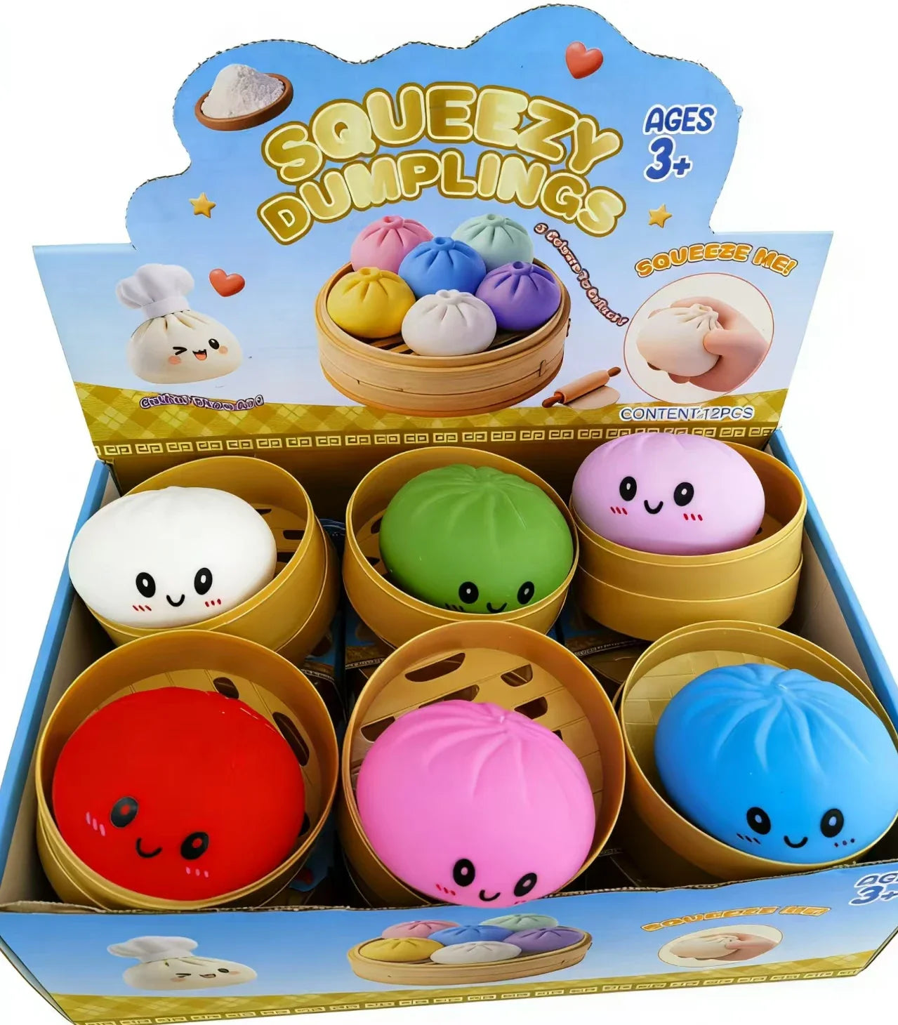 Rainbow Squeeze Therapy Ball