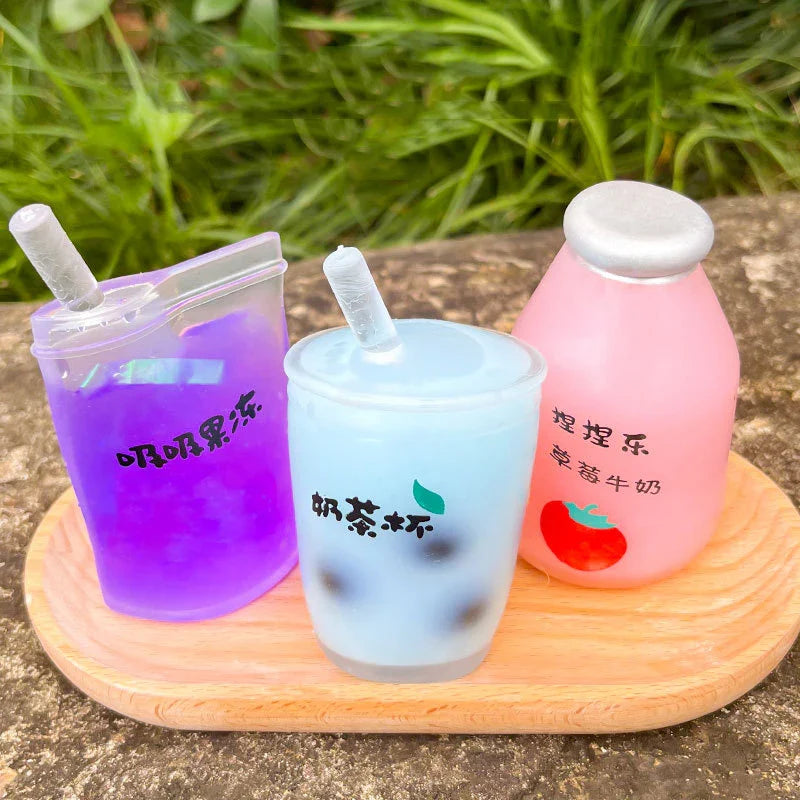 Cute Squishy Milk Tea Toy